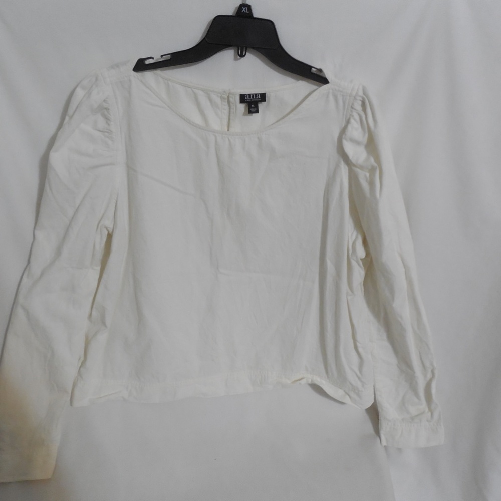White Long Sleeve Blouse - Picture 2 of 4